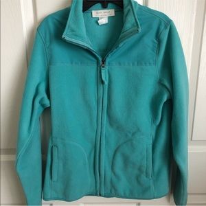 turquoise jacket